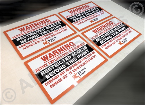 Custom Workplace Warning Signs